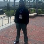 Running back Carsyn Baker during his official visit to Florida - 898x940