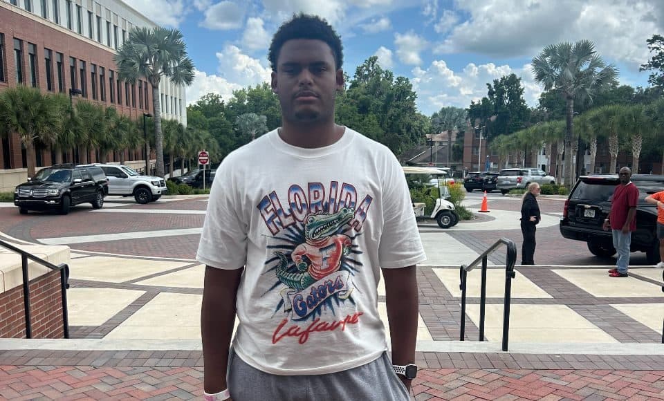 Offensive lineman Tyler Chukuyem during his official visit- 960x1001