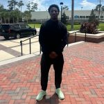 Receiver Davian Groce during his Florida Gators official visit- 960x913