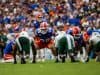 Florida Gators kicker Trey Smack lines up to kick against USF-1280x853