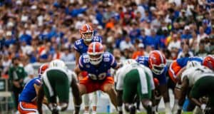 Florida Gators kicker Trey Smack lines up to kick against USF-1280x853