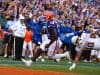 Running back Jaden Baugh scores against the Texas Longhorns in the Swamp-1280x853