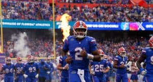 The Florida Gators run by Florida State to end 2025 on a high note The Florida Gators take the field for the Florida State game- 1280x853
