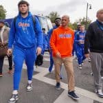 Florida Gators interim head coach Billy Gonzales ahead of the FSU Game- 1280x853