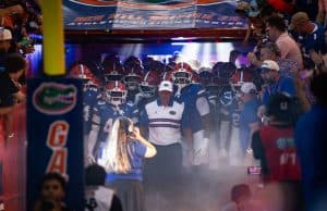 Florida Gators head coach Jon Sumrall before the FAU game-1280x853