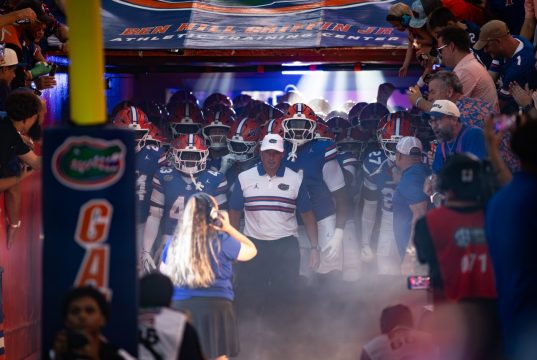 Photo Gallery: Florida Gators cruise past FAU to open the 2026 football season Florida Gators head coach Jon Sumrall before the FAU game-1280x853