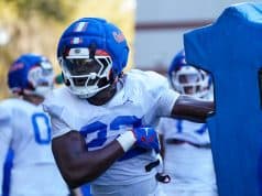 Kofi Asare making strides entering final season at Florida