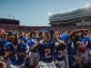 The Florida Gators celebrate a win over Ole Miss- 1280x853