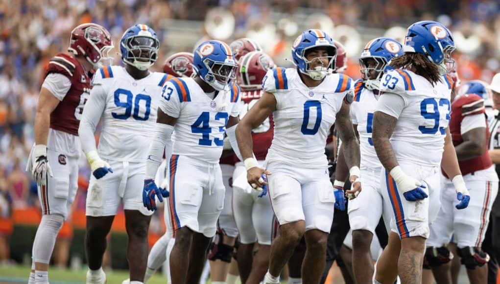 Florida's defense vs. South Carolina